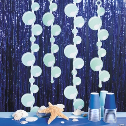 Glittering Bubble Hanging Decorations 6 pk